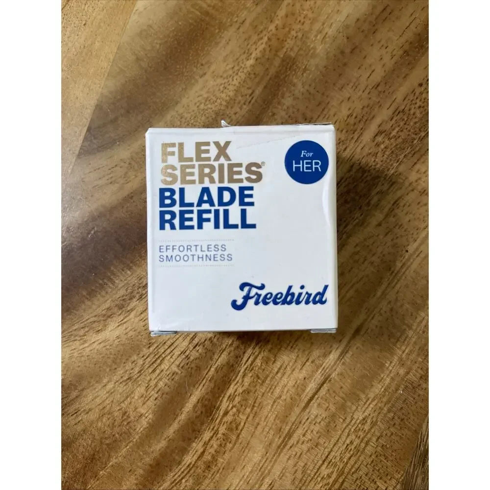 Freebird Flex Series Razor Blade Refill NEW For Her Effortless Smoothness Shave